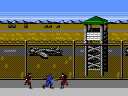 Rush'n Attack Screen Shot Level 2