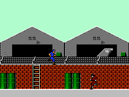 Rush'n Attack Screen Shot Level 4