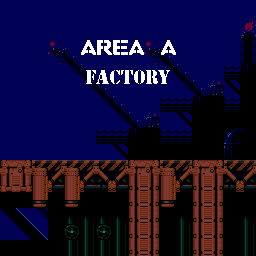 Shatterhand Area A Title BG - Nintendo NES