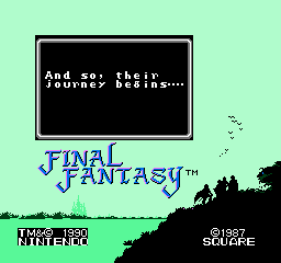 Final Fantasy Title Screen