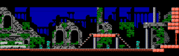Castlevania III Block 1-01 Map Thumb Nintendo NES BG