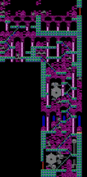 Castlevania III Block 2-01 Map Thumb Nintendo NES BG