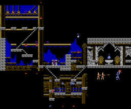 Castlevania III Block 4-0E Map Thumb Nintendo NES