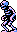 Skeleton (left) - Castlevania III 3 NES Nintendo Sprite
