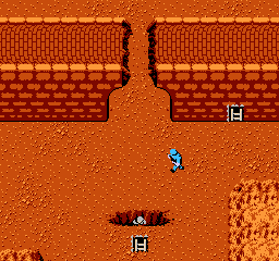 Commando Area 3-2 Screen - Nintendo NES