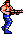 Lance - Standing (right) - Contra NES Nintendo Sprite