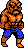 Abobo (right) - Double Dragon NES Nintendo Sprite