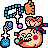 Dancing Jewel - Dragon Warrior 3 NES Nintendo Sprite