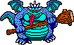 Gigademon - Dragon Warrior 4 NES Nintendo Sprite