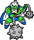 Ogre - Dragon Warrior 4 NES Nintendo Sprite
