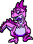 Tyranosaurc - Dragon Warrior 4 NES Nintendo Sprite