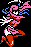Kunoichi - Final Fantasy III 3j NES Nintendo Sprite
