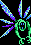 Mage Flyer - Final Fantasy III 3j NES Nintendo Sprite