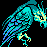 Simurgh - Final Fantasy III 3j NES Nintendo Sprite