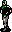 Arnold (looking) - Metal Gear - NES Nintendo Sprite