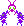 Dessgeega Jumping Blue (down) - Metroid NES Nintendo Sprite