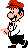 Mario (pointing) - Mike Tyson's Punch-Out!! NES Nintendo Sprite
