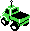 Green Truck - R.C. Pro-Am NES Nintendo Sprite
