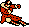 Jumping Soldier 5 Air Right - Rush'n Attack NES Nintendo Sprite