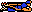 Player 1 Laying Down with Rocket Launcher Right - Rush'n Attack NES Nintendo Sprite