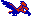 Albatoss (right, dark) - Super Mario Brothers 2 NES Nintendo Sprite