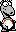 Birdo Gray (right) - Super Mario Brothers 2 NES Nintendo Sprite