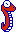 Cobrat (right, dark) - Super Mario Brothers 2 NES Nintendo Sprite