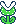 Piranha Plant Dark - Super Mario Brothers 3 - NES Nintendo Sprite