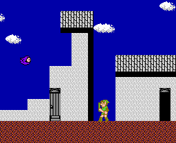 Zelda II Kasuto Deserted Town